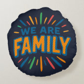 私たちは家族1 ラウンドクッション (裏面)