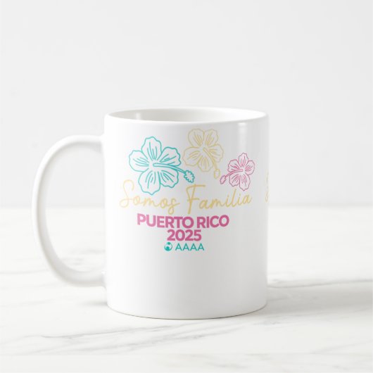 私たちは家族 コーヒーマグカップ (左)