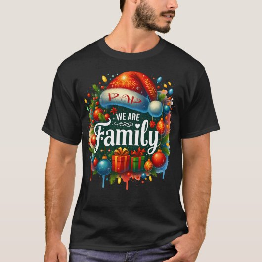 私たちは家族 Tシャツ (正面)