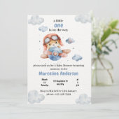 私たちは小さな赤ちゃんシャワーの招待を待つことができる 招待状 (スタンド正面)