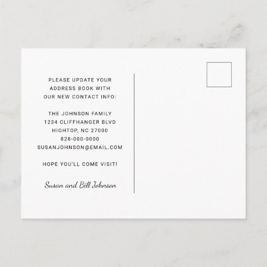 私たちは山に移動やる気を起こさせることわざAnno 案内ポストカード (裏面)