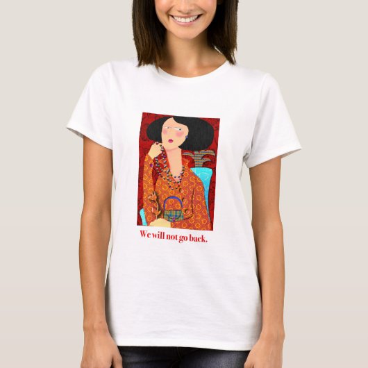 私たちは帰らない。 Tシャツ (正面)
