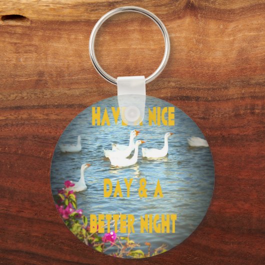 私たちは常に離れお客様の幸せと満足。 キーホルダー (正面)