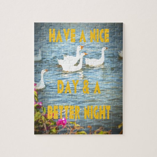 私たちは常に離れお客様の幸せと満足。 ジグソーパズル (縦)