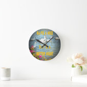 私たちは常に離れお客様の幸せと満足。 ラウンド壁時計 (ホーム)