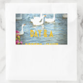 私たちは常に離れお客様の幸せと満足。 長方形シール (バッグ)