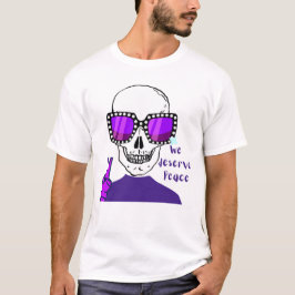 私たちは平和に値する Tシャツ
