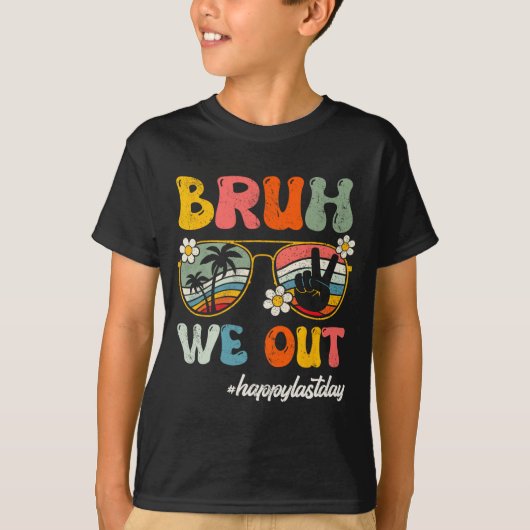 私たちは幸せな学校の最後の日先生学生蘇 Tシャツ (正面)
