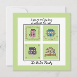 私たちは引っ越した – 信仰に基づく私と私の家 招待状