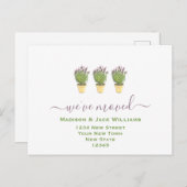 私たちは引っ越した |新しいアドレス |新しいホームポストカード ポストカード (正面/裏面)