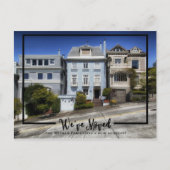 私たちは引っ越した |新しいホームフォト引っ越しました 案内ポストカード (正面)