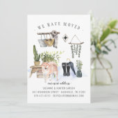 私たちは引っ越した |柴犬の動きのお知らせ 案内状 (スタンド正面)