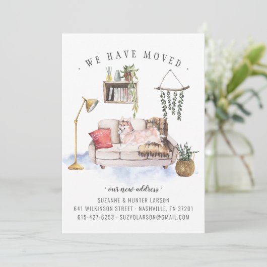 私たちは引っ越した | Corgiの動きのお知らせ 案内状 (スタンド正面)