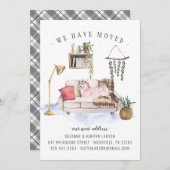 私たちは引っ越した | Corgiの動きのお知らせ 案内状 (正面/裏面)