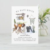 私たちは引っ越した | St. Bernard Moving Announcement 案内状 (スタンド正面)