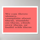 私たちは引用文 ポスター (正面)