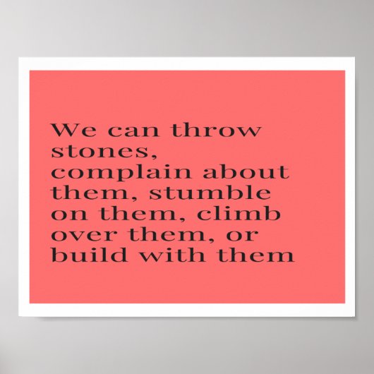 私たちは引用文 ポスター (正面)