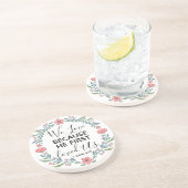 私たちは彼が私たちを最初に愛したから愛している コースター (側面)