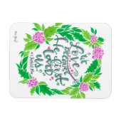 私たちは彼が私たちを最初に愛したから愛している マグネット (横)