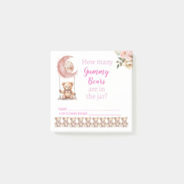 私たちは待つことができる – どれだけのグミベア ポストイット