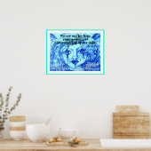 私たちは思いやりと救済思いやりと理解を求めて叫ぶ。 ポスター (キッチン)