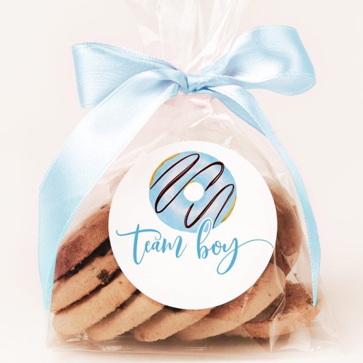 私たちは性別を明かすチームの男の子を知らない ラウンドシール