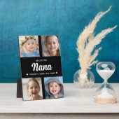 私たちは愛あなたナナファミリー記念フォトコラージュ フォトプラーク (側面)