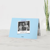 私たちは愛あなたパパ漫画の家族ハッピー父の日 カード (裏面)