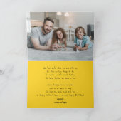 私たちは愛あなたパパ漫画の家族ハッピー父の日 カード (内部)