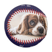 私たちは愛あなたパパ父の日フォトコラージブルー 野球ボール (正面左)