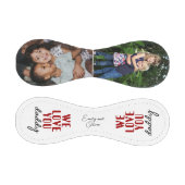 私たちは愛あなたパパ父の日2フォトコラージュ 野球ボール (パネル)