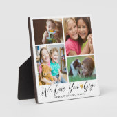 私たちは愛してあなたをギギ |グランドキッズ4フォトコラージュ フォトプラーク (正面)