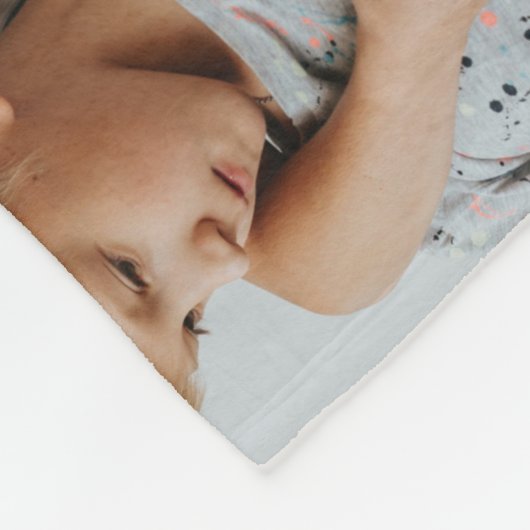 私たちは愛してあなたをミミ写真コラージュ フリースブランケット (角)