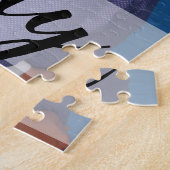 私たちは愛してあなたカスタムパパ写真名 ジグソーパズル (側面)