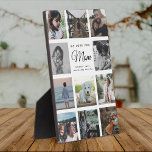 私たちは愛してあなたママINSTAGRAM写真モダンコラージュ フォトプラーク<br><div class="desc">美しい母モダンの日の贈り物：トレンディーインスタカスタムグラムの写真コラージュのプラークあなたの個人的なメッセージとマ最高のマの名前。</div>