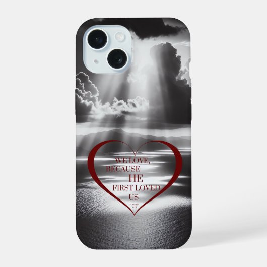 私たちは愛しているからこそ Phone Case iPhone 15ケース (裏面)