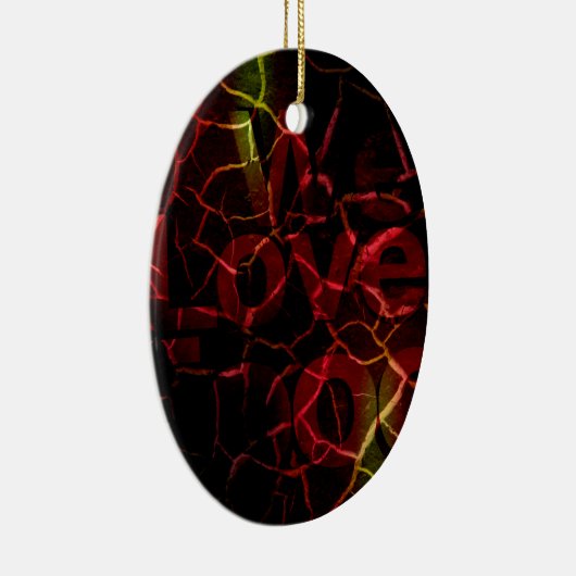 私たちは愛している セラミックオーナメント (右)