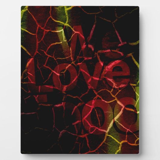 私たちは愛している フォトプラーク (正面)