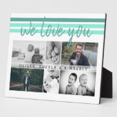 私たちは愛するモダンスクリプトファミリー6 Photo Collage フォトプラーク (側面)