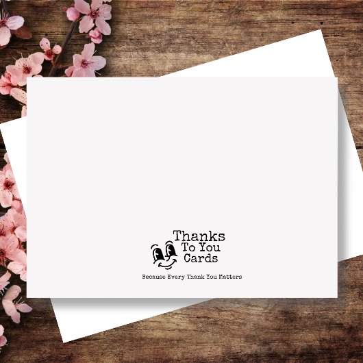 私たちは感謝してそこにいた結婚の サンキューカード