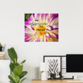 私たちは感謝のナースポスタープリントナースRN ポスター (ホームオフィス)