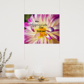 私たちは感謝のナースポスタープリントナースRN ポスター (キッチン)