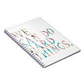 私たちは懸命事ができるデザイン1 ノートブック (右側)