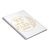 私たちは懸命事ができるデザイン4 ノートブック (右側)