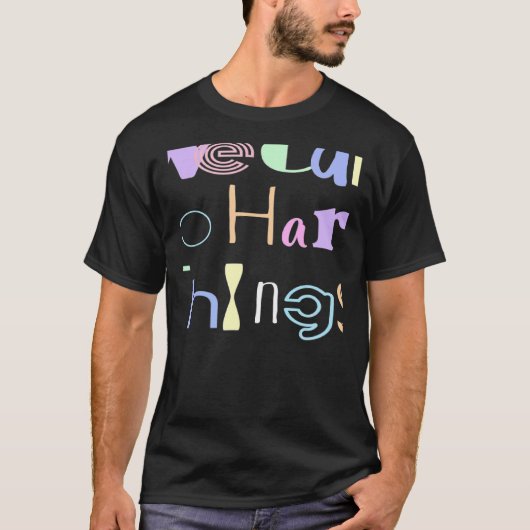 私たちは懸命事4 Tシャツ (正面)