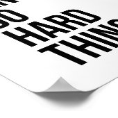 私たちは懸命 ポスター (角)