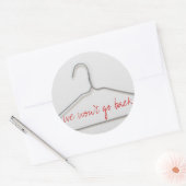 私たちは戻らない ラウンドシール (封筒)