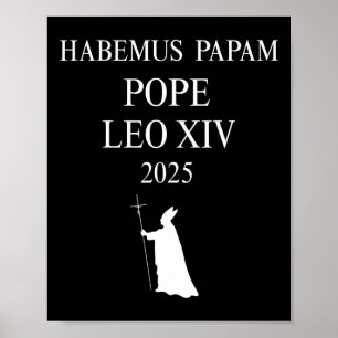私たちは教皇ハベムスパーム2025 God Bless Pope L ポスター