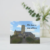 私たちは新しいアドレスを持っている – キャッスルカード 案内ポストカード (スタンド正面)