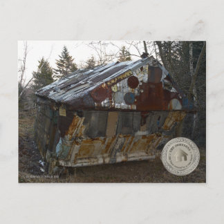 私たちは新しい家に引っ越した | 田園地方 案内ポストカード